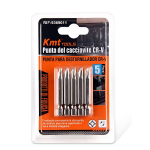 Σετ Κατσαβιδόμυτες CR-V 50mm 5τμχ Kmt Tools 9369011