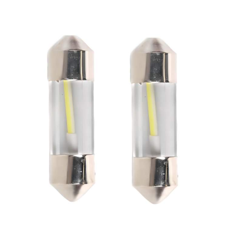 Σετ λάμπες αυτοκινήτου 2τμχ 12V 100lm 6500K 31x8mm - 2000349