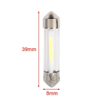 Σετ λάμπες αυτοκινήτου 2τμχ 12V 100lm 6500K 39x8mm - 2000351 - Image 2