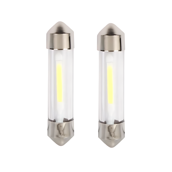Σετ λάμπες αυτοκινήτου 2τμχ 12V 100lm 6500K 39x8mm - 2000351