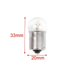 Σετ λάμπες αυτοκινήτου 2τμχ 12V 10W 33x20mm - 2000412 - Image 2