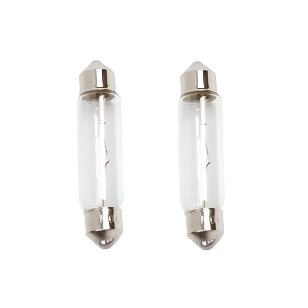Σετ λάμπες αυτοκινήτου 2τμχ 12V 10W 44x11mm - 2000416