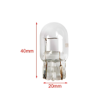 Σετ λάμπες αυτοκινήτου 2τμχ 12V 21W T20 40x20mm - 2000247 - Image 2