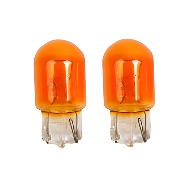 Σετ λάμπες αυτοκινήτου 2τμχ 12V 21W T20 45x22mm - 2000408