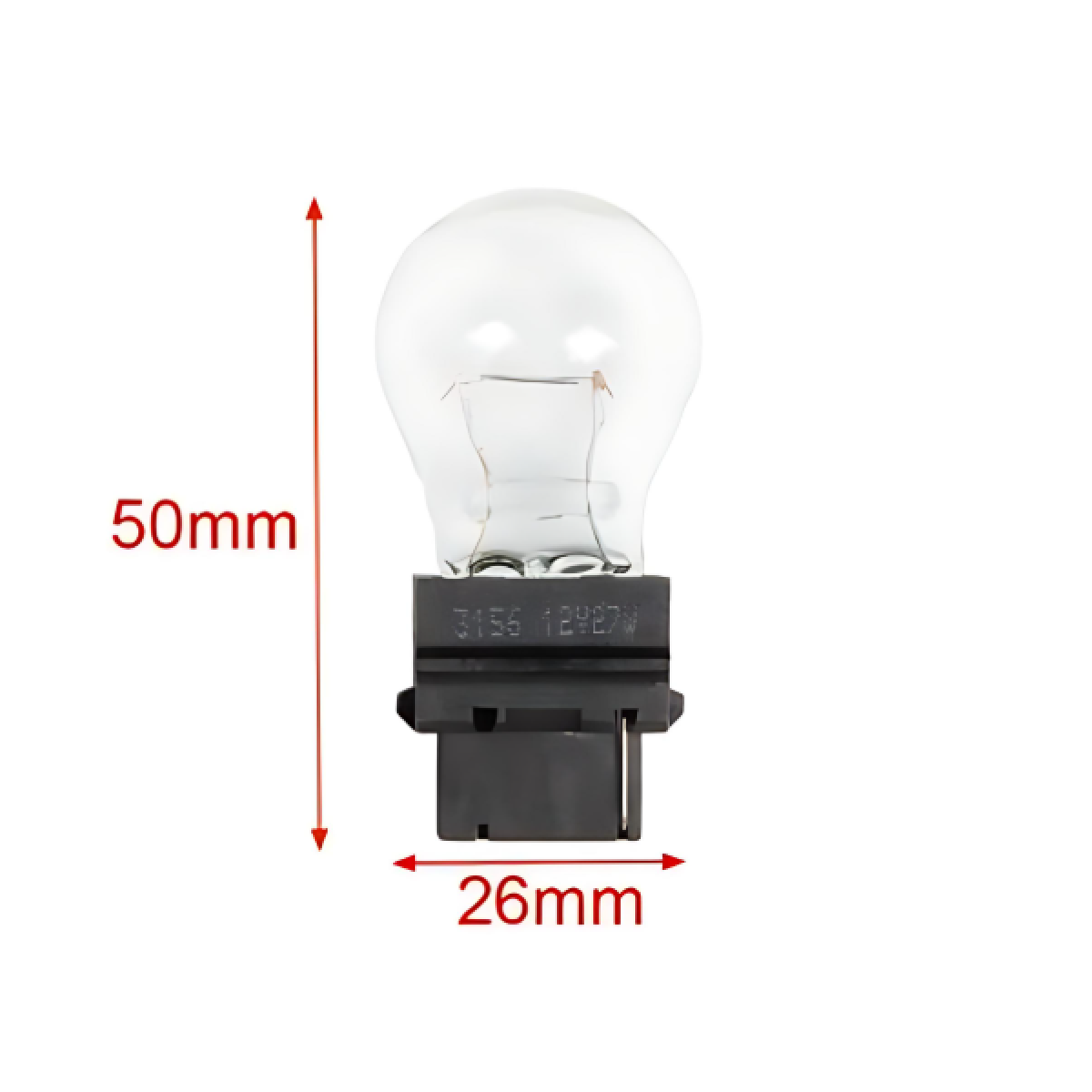 Σετ λάμπες αυτοκινήτου 2τμχ 12V 27W 50x26mm - 2000409 - Image 2