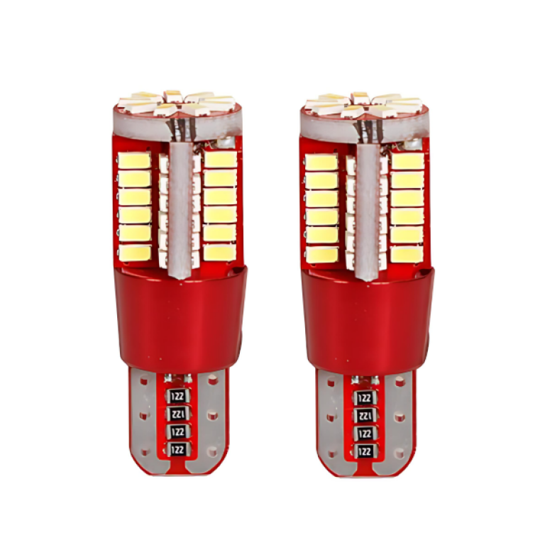 Σετ λάμπες αυτοκινήτου 2τμχ 12V 3014 57SMD 300lm T10 6500K 34x10mm - 2000314