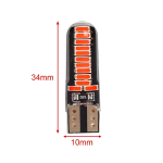 Σετ λάμπες αυτοκινήτου 2τμχ 12V 4014 24SMD 40lm T10 34x10mm - 2000431 - Image 2
