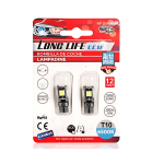 Σετ λάμπες αυτοκινήτου 2τμχ 12V 5050 5SMD 100lm T10 6500K 28x10mm - 2000281 - Image 3