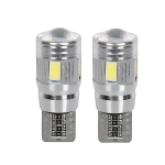 Σετ λάμπες αυτοκινήτου 2τμχ 12V 5630 6SMD 300lm T10 6500K 30x10mm - 2000336