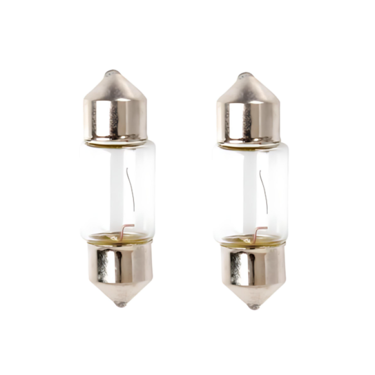 Σετ λάμπες αυτοκινήτου 2τμχ 12V 5W 31x11mm - 2000259