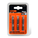 Σετ Μύτες Κατσαβιδιού 6mm Ίσιες 25mm 6τμχ Kmt Tools 2385525