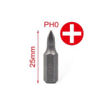 Σετ Μύτες Κατσαβιδιού PH0 25mm 6τμχ Kmt Tools 2385517
