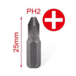 Σετ Μύτες Κατσαβιδιού PH2 25mm 6τμχ Kmt Tools 2385519