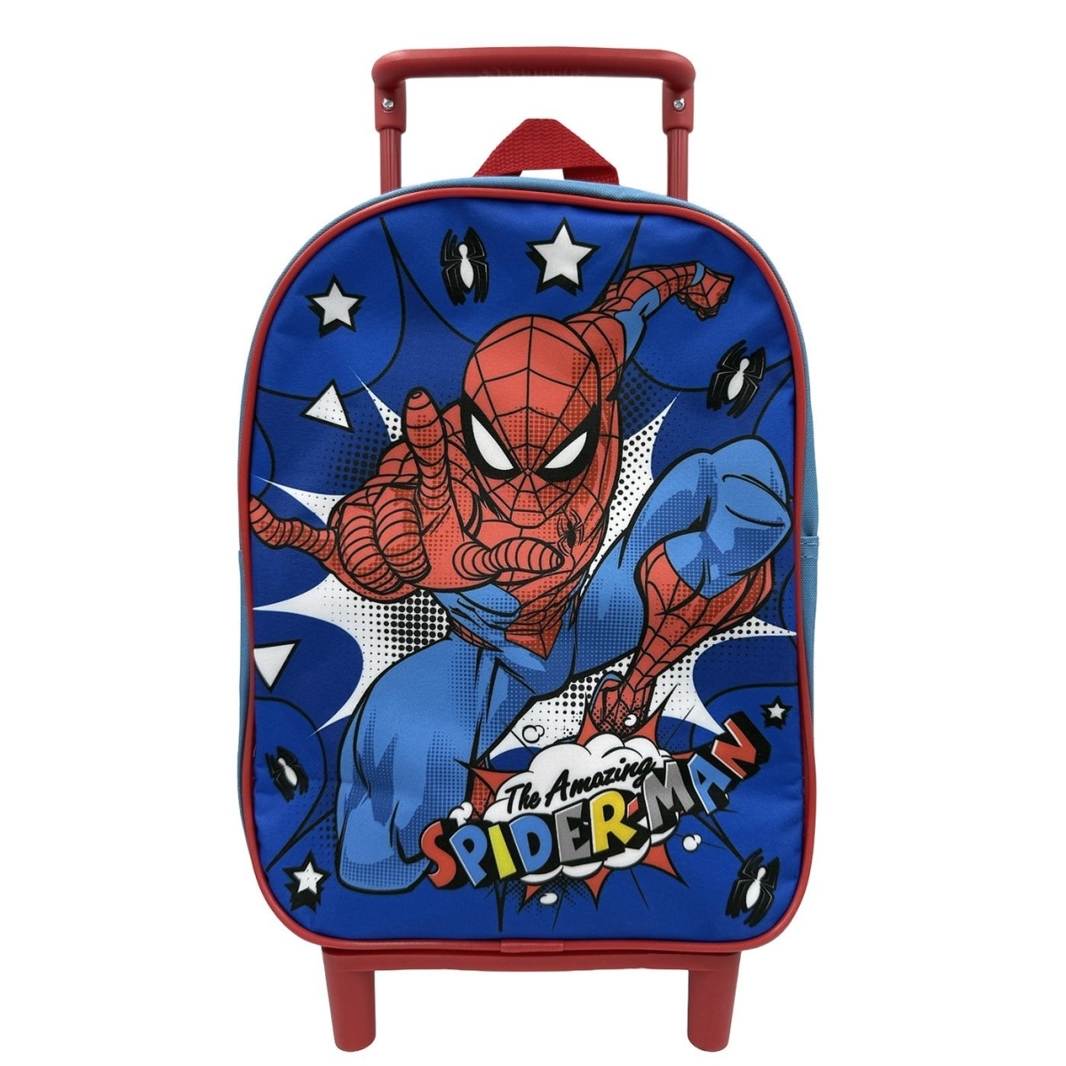 Σετ Spiderman 4 Τεμαχίων με Τσάντα Τρόλεϊ Νηπίου, Παγούρι, Δοχείο Φαγητού & Κασετίνα – Ιδανικό για το Νηπιαγωγείο - Image 2
