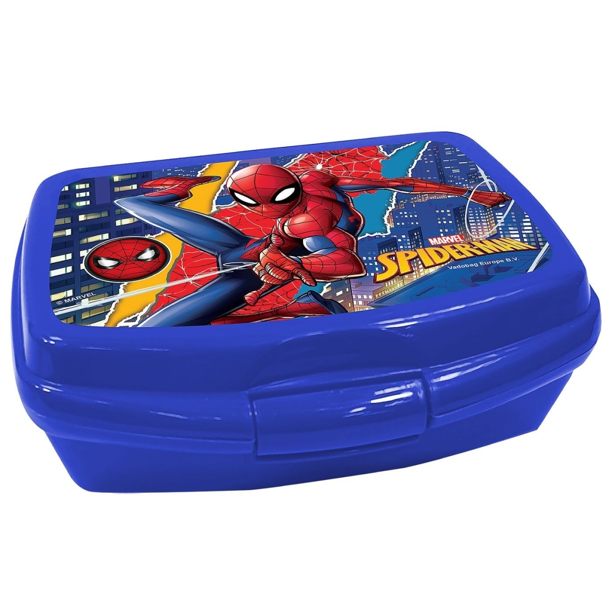 Σετ Spiderman 4 Τεμαχίων με Τσάντα Τρόλεϊ Νηπίου, Παγούρι, Δοχείο Φαγητού & Κασετίνα – Ιδανικό για το Νηπιαγωγείο - Image 4