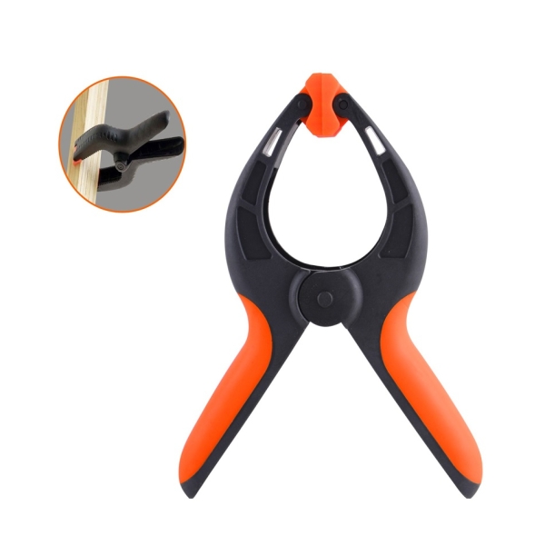 Σφιγκτήρας Πλαστικός 100mm με Λαβές TPR Kmt Tools 9368155
