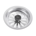 Σίτα Νεροχύτη Ινοξ 7.8cm Με Πώμα Kmt Style 5403978