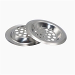 Σίτες Νεροχύτη Ινοξ 6cm Σετ 2 Τεμαχίων Kmt Style 5403964