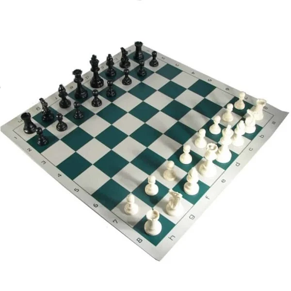 Σκάκι Αναδιπλούμενο Ρολό με Πιόνια 42cm