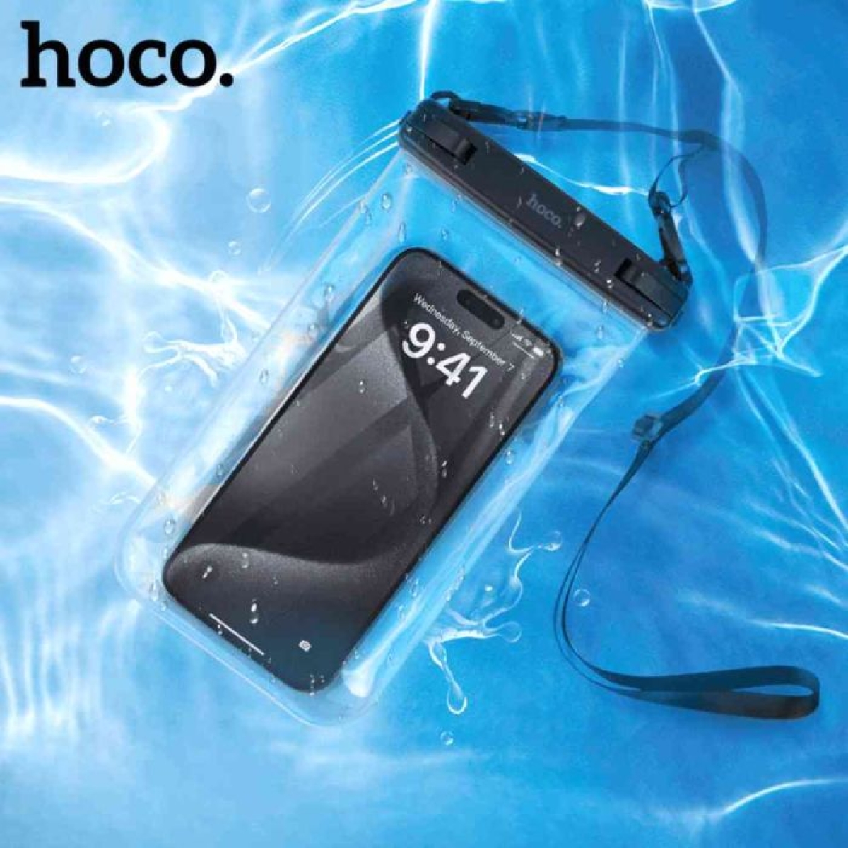 Hoco HX52 Διάφανη Αδιάβροχη Θήκη Κινητού – IPX8 Πιστοποίηση, έως 7.2"