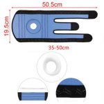 Στήριγμα Γονάτου Με Τρύπα Και Κλείσιμο Velcro Kmt Style 2002285