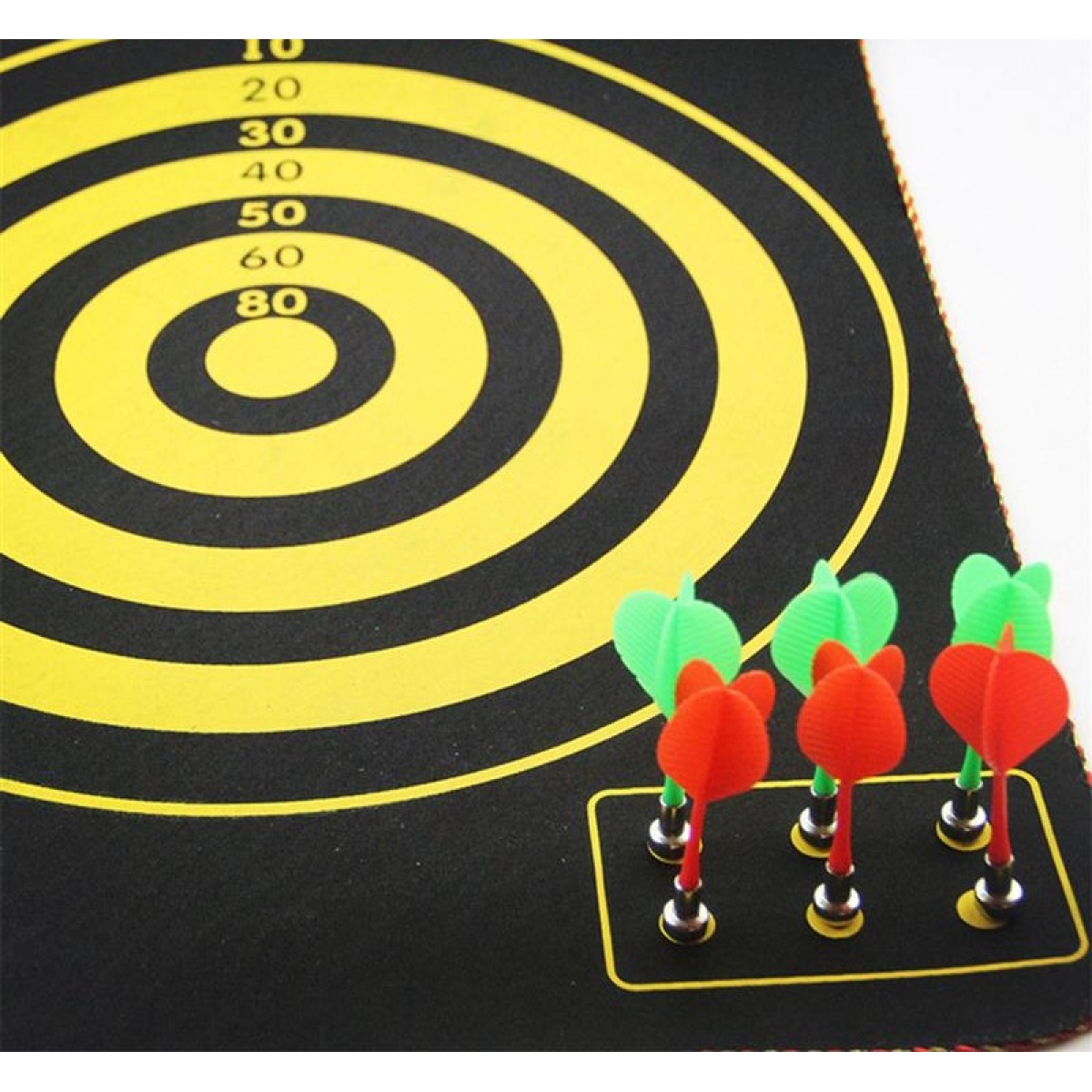 Στόχος με 6 βελάκια Μαγνητικός 45x36.5cm