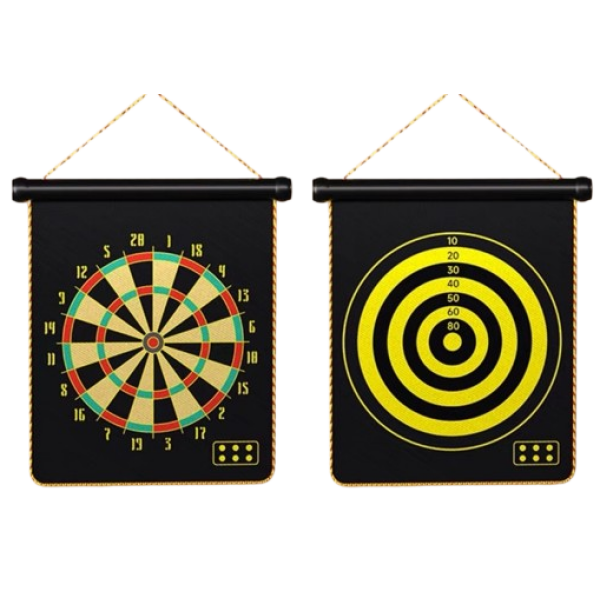 Στόχος με 6 βελάκια Μαγνητικός 48x40.5cm