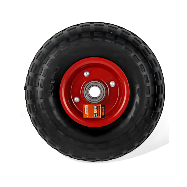 Συμπαγής ρόδα για καρότσια 250mm 10'' 9367918 μαύρο/κόκκινο