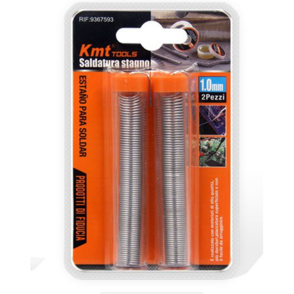 Σύρμα Κολλητηριού 1mm Σετ 2 Τεμαχίων Kmt Tools 9367593