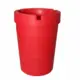 Τασάκι Αυτοκινήτου Πλαστικό 8×11cm Κόκκινο Kmt Style 2001090