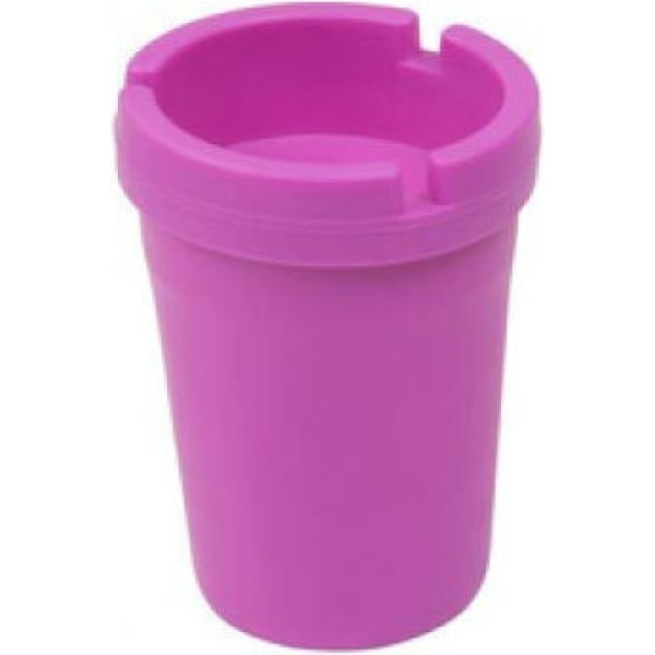 Τασάκι Αυτοκινήτου Πλαστικό 8×11cm Μωβ Kmt Style 2001090
