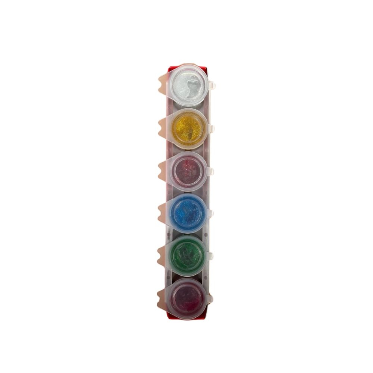 Τέμπερα 15ml Σετ 6 χρωμάτων Glitter - MP172-4