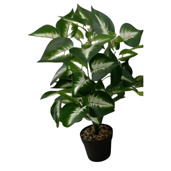 Τεχνητό Διακοσμητικό Φυτό Dieffenbachia 65cm σε Γλάστρα 667208
