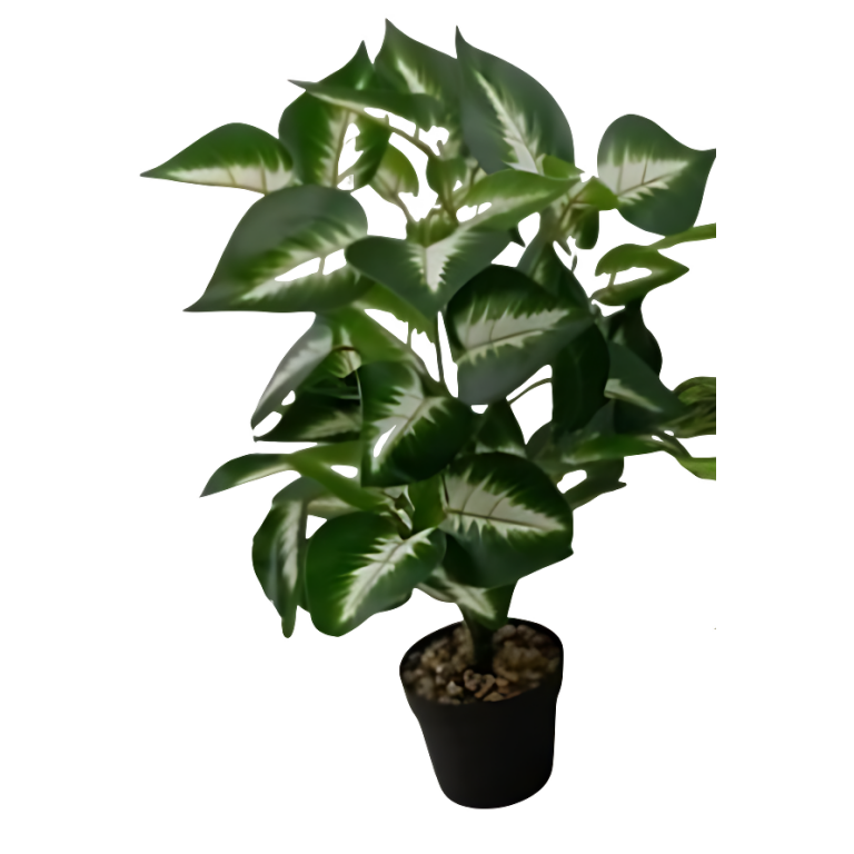 Τεχνητό Διακοσμητικό Φυτό Dieffenbachia 65cm σε Γλάστρα 667208