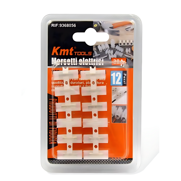 Τερματικά Καλωδίωσης 30A 12 Τεμαχίων Kmt Tools 9368056