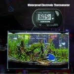 Θερμόμετρο Ενυδρείου Ψηφιακό LCD Μπαταρίας με Βεντούζα