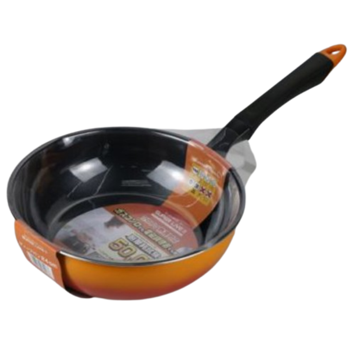 Τηγάνι Wok Αντικολλητικό 28cm Πορτοκαλί YSR-9149 - Image 2