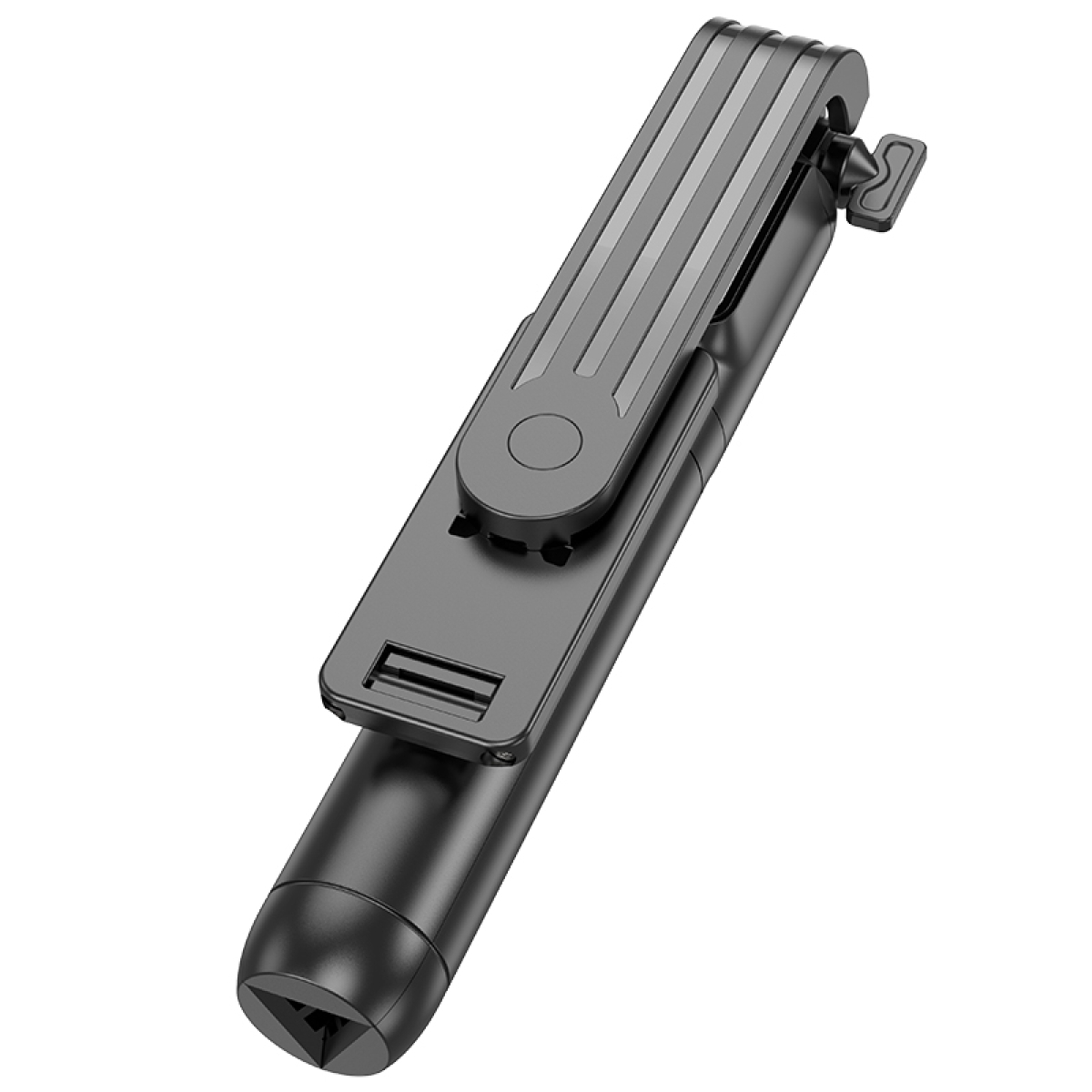 BOROFONE BY11 Happy – Bluetooth Selfie Stick με Τρίποδο & Ασύρματο Τηλεχειριστήριο – Μαύρο