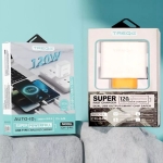 Treqa CH-646 Φορτιστής Ταχείας Φόρτισης 120W με Καλώδιο USB-C – Λευκός