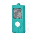 TW-2301 Mini Stun Gun 10.000V – Φορητή Συσκευή Αυτοάμυνας με Ηλεκτρική Εκκένωση & Ενσωματωμένο Φακό Τιρκουάζ
