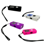 TW-2301 Mini Stun Gun 10.000V – Φορητή Συσκευή Αυτοάμυνας με Ηλεκτρική Εκκένωση & Ενσωματωμένο Φακό Τιρκουάζ