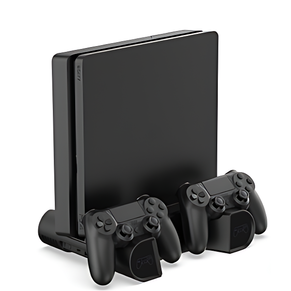 Βάση φόρτισης για 2 χειριστήρια PS4 TP4-0406 DOBE - μαύρη