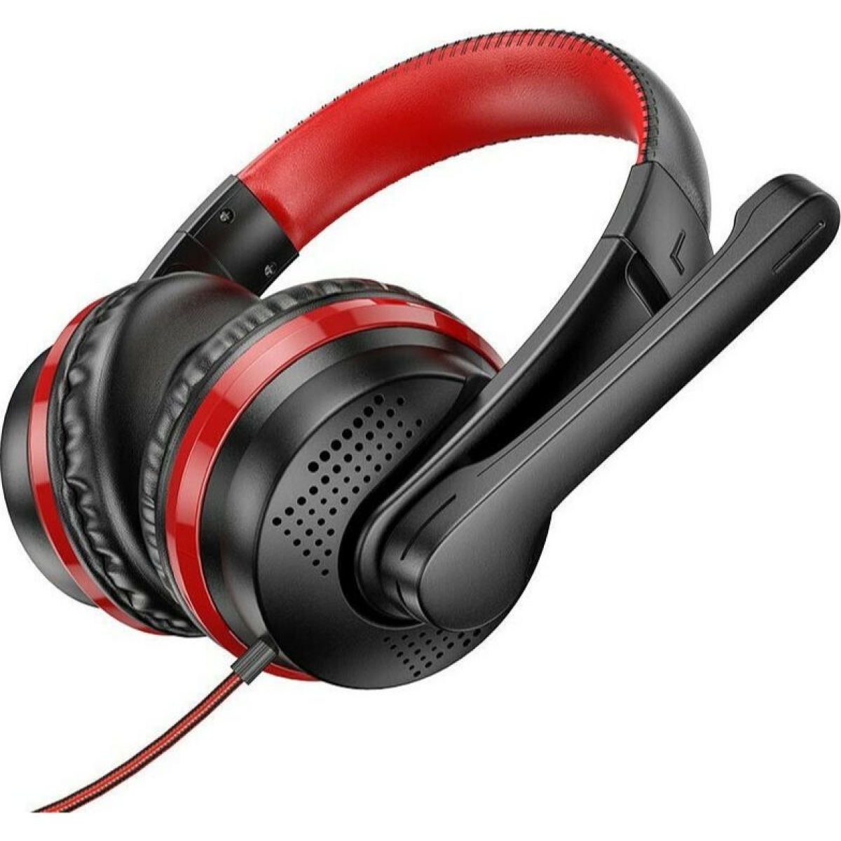 Hoco W103 Over Ear Gaming Headset 3.5mm με Μικρόφωνο – Μαύρο/Κόκκινο