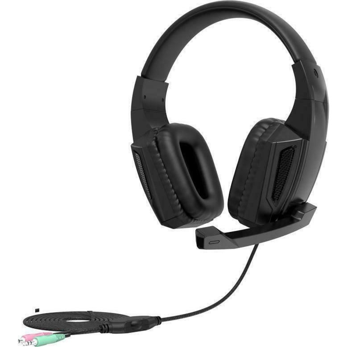 XO GE-01 Gaming Ακουστικά 3.5mm με Μικρόφωνο – Ενσύρματα Headset Μαύρα για PC & Laptop – Μαύρα