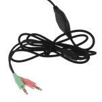 XO GE-01 Gaming Ακουστικά 3.5mm με Μικρόφωνο – Ενσύρματα Headset Μαύρα για PC & Laptop – Μαύρα