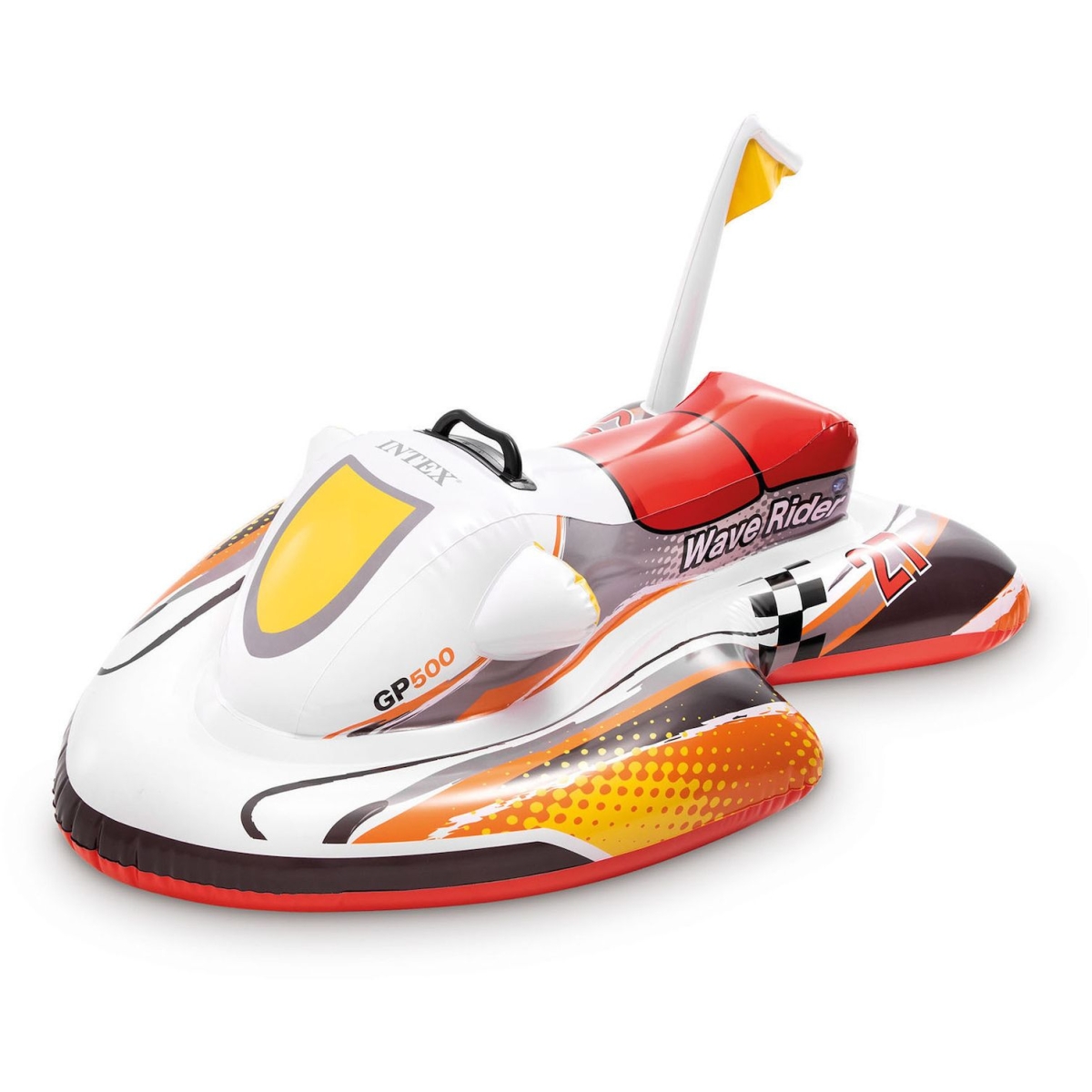 Intex Φουσκωτό Jet Ski Wave Rider Ride-On Κόκκινο – 117x77cm 57520NP