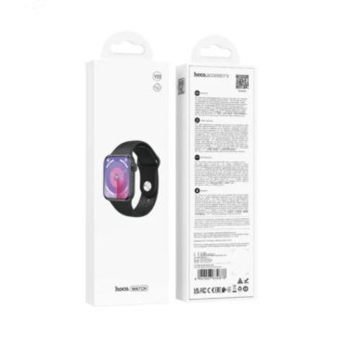 Hoco Y23 Smartwatch Bluetooth 5.3 με Υποστήριξη Κλήσεων – Οθόνη 2.02” & Αδιάβροχη Προστασία IP67 - Μαύρο