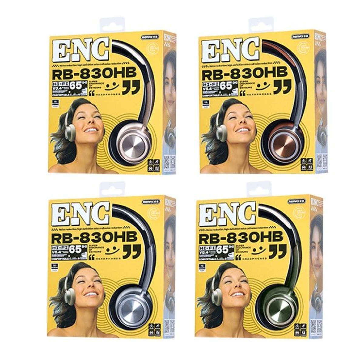 REMAX RB-830HB Ασύρματα Ακουστικά Bluetooth On-Ear με ENC και Ρετρό Σχεδιασμό – Καφέ