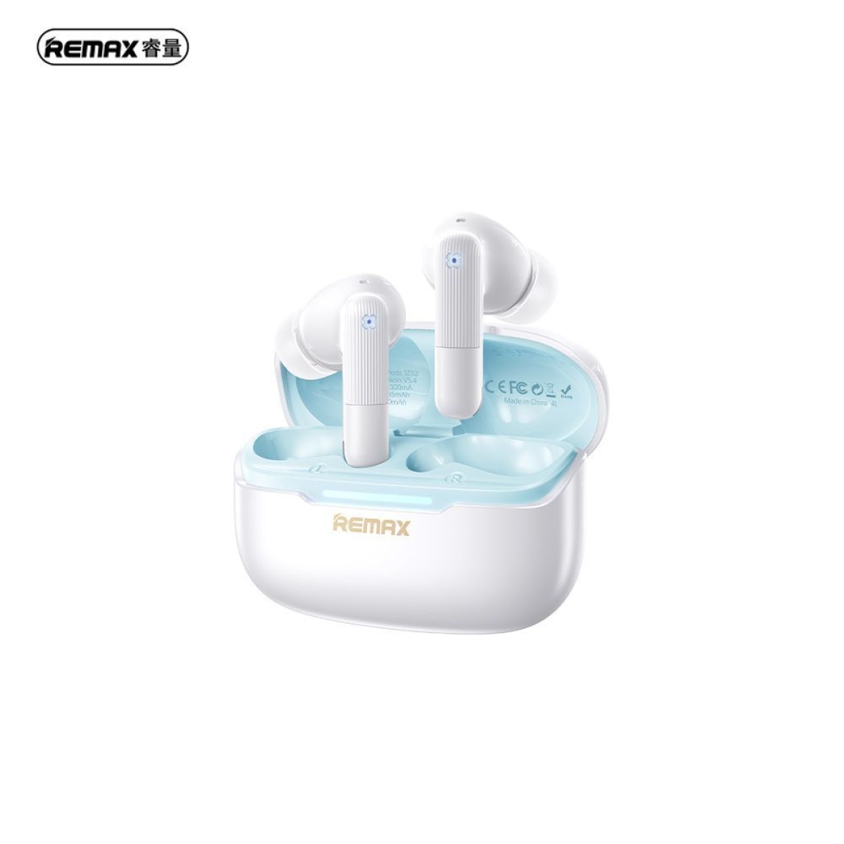 REMAX Cozypods JZ02 Ασύρματα Ακουστικά Bluetooth με ANC+ENC – Λευκό