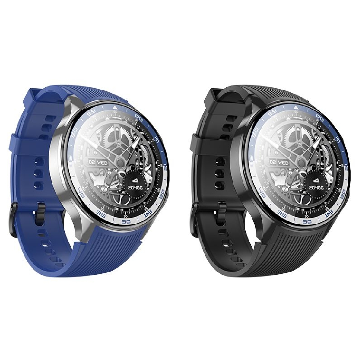 Hoco Y24 Smartwatch AMOLED με Λειτουργία Κλήσεων, IP67 - Ασημί